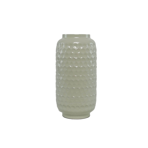 Rayell 30cm Mild Steel Riley Vase Flower/Plant Display - Sage