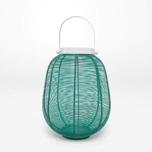 Rayell Lantern Candle Holder Lesley Home Decor Sea Green 24x28x24cm