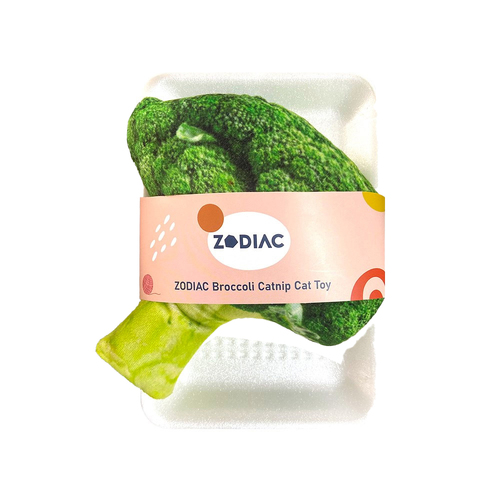 Zodiac Broccoli Catnip Pet Cat Interactive Fun Play Toy