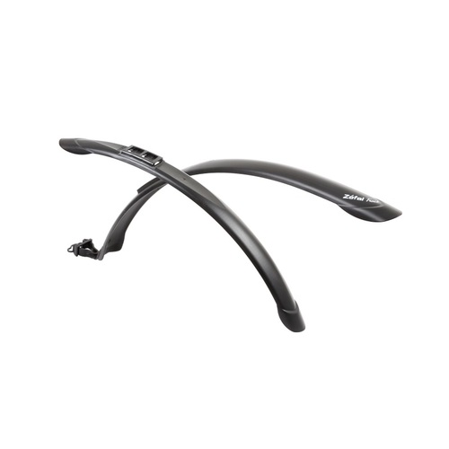 2pc Zefal Bicycle Mudguard Trail Set Black