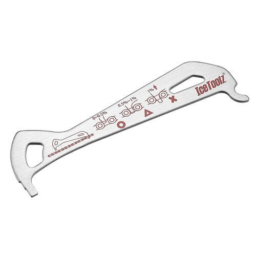 Icetoolz Stainless Steel Chain Checker for Bike