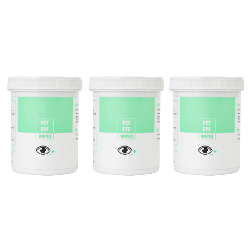 3x 150pc Zodiac Eyes Grooming/Cleaning Pet Dog/Cat Stain Remover Wipes