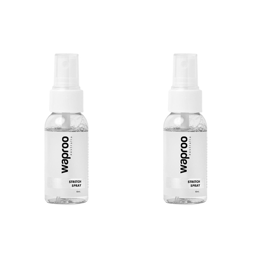 2PK Waproo Platinum Leather Shoe Stretch Spray/Conditioner 50ml